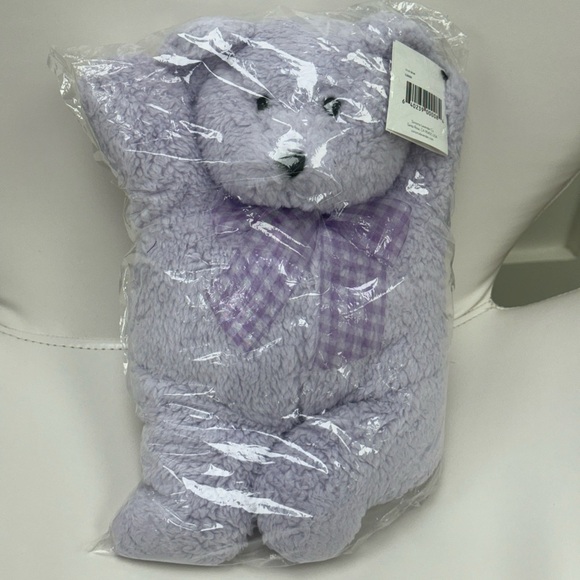 Sonoma Lavender Heatable Huggable Lavender Lou Teddy Bear Hot Cold Doll Kids NEW - Picture 13 of 16